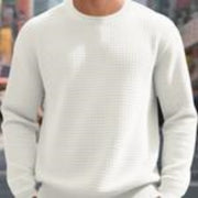 Export Quality English European And American Sizes Jacquard Round Neck Hoodie For Men And Women